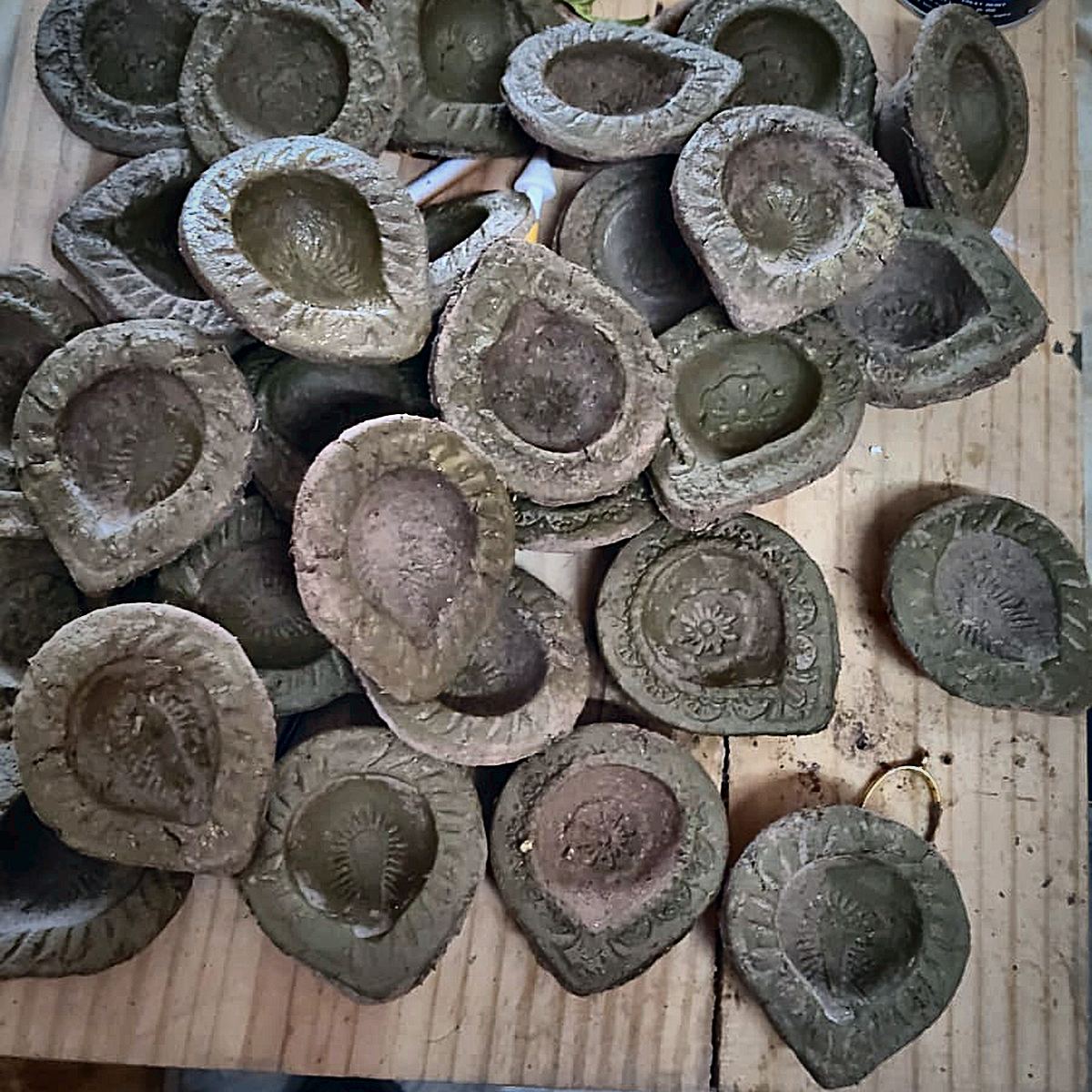 Cow Dung Diyas